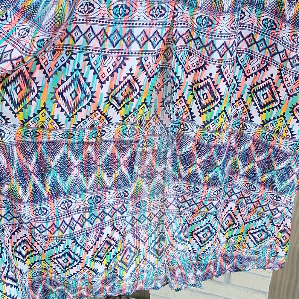 💕Printed Ruffle Maxi Dress - Picture 5 of 7